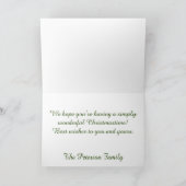 Aquarellbäume Karte (Innenseite)