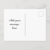 Aquarellbäume Postkarte (Rückseite)