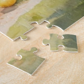 Aquarellbäume Puzzle (Seite)