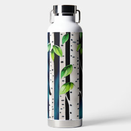 Aquarellbäume Trinkflasche