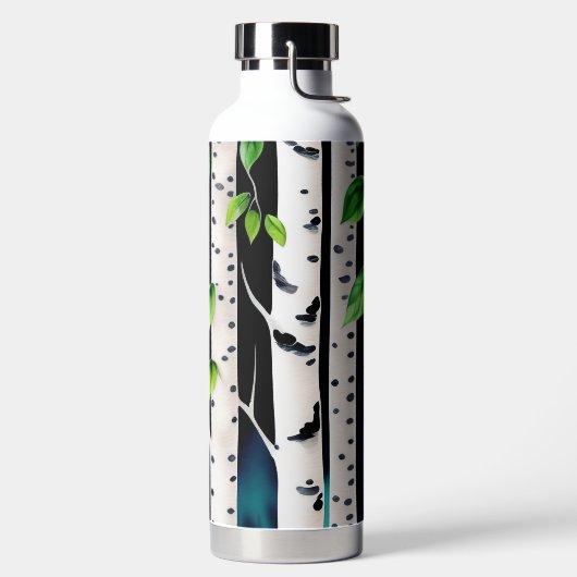 Aquarellbäume Trinkflasche (links)