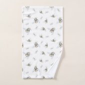 Aquarellbienen Badhandtuch Set (Handtuch)