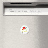 Aquarellbild "Alles wird die Ukraine sein" Nicht Magnet (In Situ (Geschirrspüler))