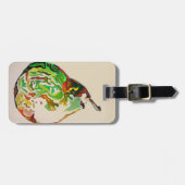 Aquarellbild für Birnfrüchte Gepäckanhänger (Vorderseite horizontal)