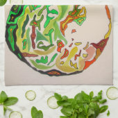 Aquarellbild für Birnfrüchte Handtuch (Gefaltet)