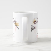 Aquarellbild Jumbo-Tasse (Rückseite)