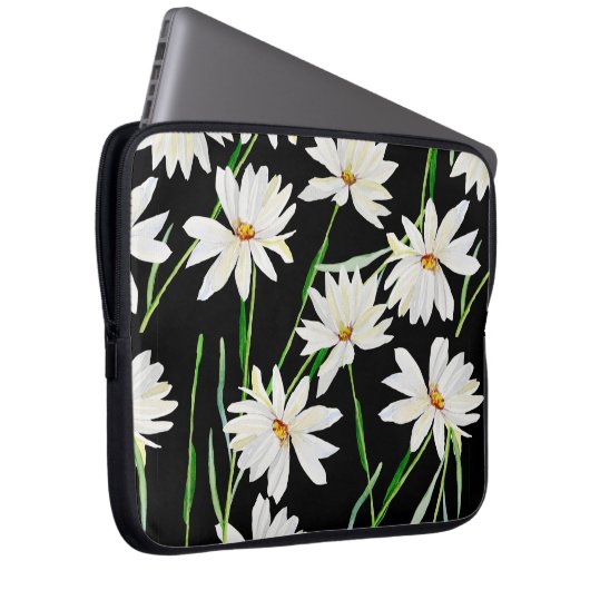 Aquarellbild-Muster Laptopschutzhülle (Vorne Rechts)