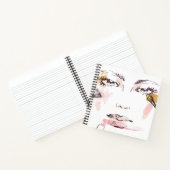 Aquarellbild Notizblock (Innenseite)