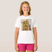 Aquarellbild Notre Dame Kathedrale Paris T-Shirt (Vorne ganz)