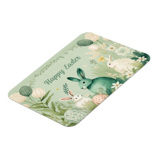 Aquarellbild Osterdarstellung Magnet (Linke Seite)