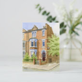 Aquarellbild Postkarte (Stehend Vorderseite)