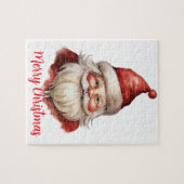 Aquarellbild Santa Claus Puzzle (Horizontal)