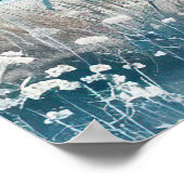 Aquarellbild Strandhaus Poster (Ecke)