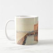 Aquarellbild von Paphos Castle Kaffeetasse (Links)