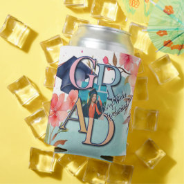 Aquarellbilder-Abschluss Dosenkühler