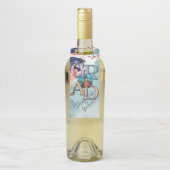 Aquarellbilder-Abschluss Flaschenanhänger (Auf Flasche)