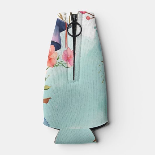 Aquarellbilder-Abschluss Flaschenkühler (Rückseite)