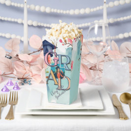 Aquarellbilder-Abschluss Geschenkschachtel