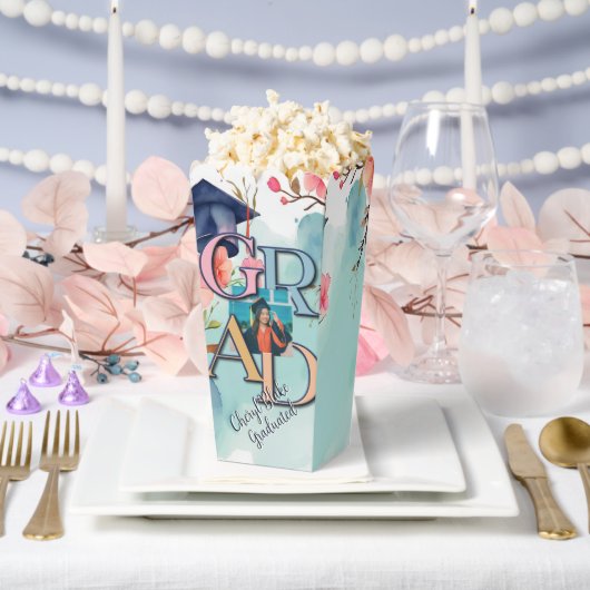 Aquarellbilder-Abschluss Geschenkschachtel (Hochzeit)