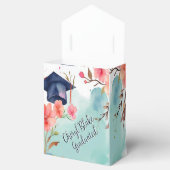 Aquarellbilder-Abschluss Geschenkschachtel (Geöffnet)