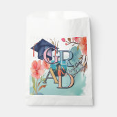 Aquarellbilder-Abschluss Geschenktütchen (Vorderseite)