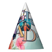 Aquarellbilder-Abschluss Partyhütchen (Vorderseite)