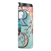 Aquarellbilder-Abschluss Thermosbecher (Nach rechts gedreht)