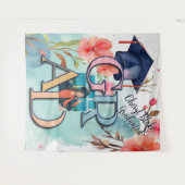 Aquarellbilder-Abschluss Wandteppich (Vorderseite (Horizontal))