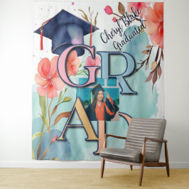 Aquarellbilder-Abschluss Wandteppich