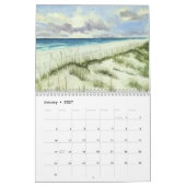 Aquarellbilder an der Wand Kalender (Jan 2027)
