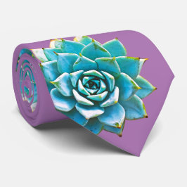 Aquarellbilder auf dem Lavendel Krawatte