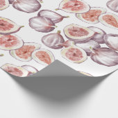 Aquarellbilder auf weiß geschenkpapier (Ecke)