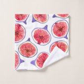 Aquarellbilder Badhandtuch Set (Waschlappen)