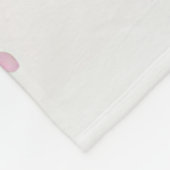 Aquarellbilder Cupcake Fleecedecke (Ecke)