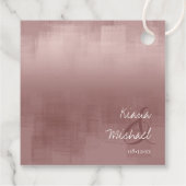 Aquarellbilder Danke Cinnamon ID774 Geschenkanhänger (Rückseite)