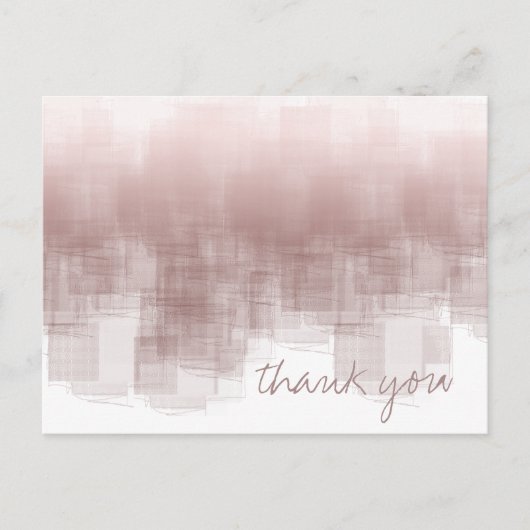 Aquarellbilder Danke Cinnamon ID774 Postkarte (Vorderseite)