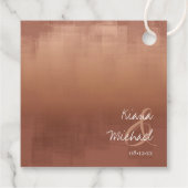 Aquarellbilder Danke Clay ID774 Geschenkanhänger (Rückseite)