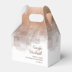 Aquarellbilder Danke Clay V2 ID774 Geschenkschachtel