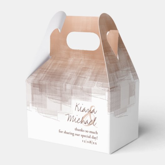 Aquarellbilder Danke Clay V2 ID774 Geschenkschachtel (Vorderseite)