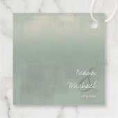 Aquarellbilder Danke Sage ID774 Geschenkanhänger (Rückseite)