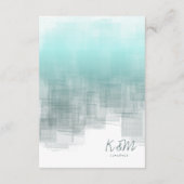 Aquarellbilder Details Aquamarin ID774 Begleitkarte (Rückseite)