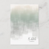 Aquarellbilder Details Grün ID774 Begleitkarte (Rückseite)