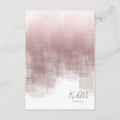 Aquarellbilder Details Zimtfarben Rose ID774 Begleitkarte (Rückseite)