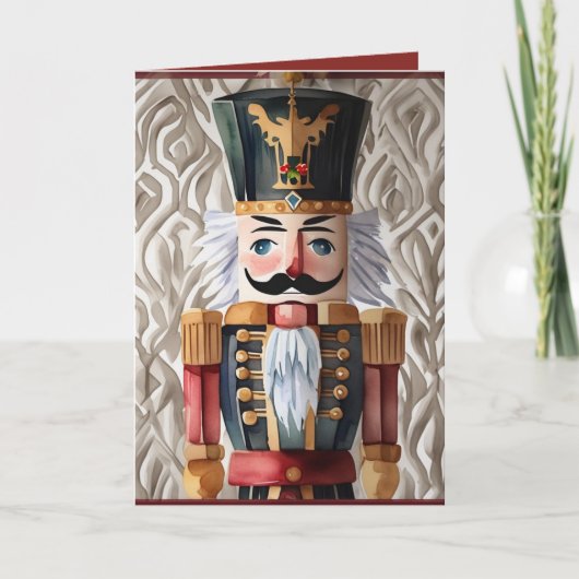 Aquarellbilder für Nutcracker Weihnachten (Vorderseite)