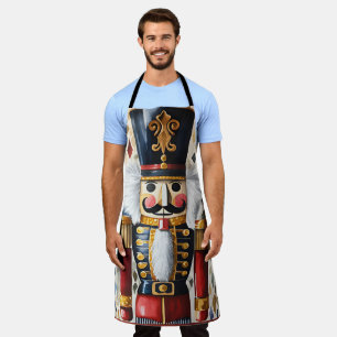 Aquarellbilder für Nutcracker Weihnachten Schürze