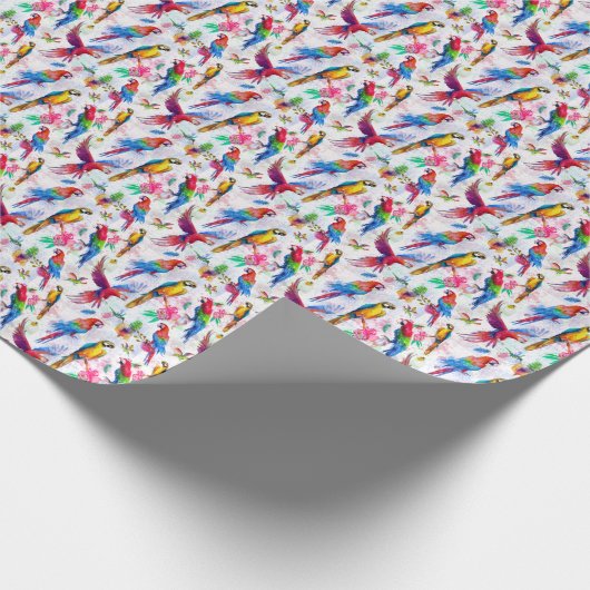 Aquarellbilder Geschenkpapier (Ecke)