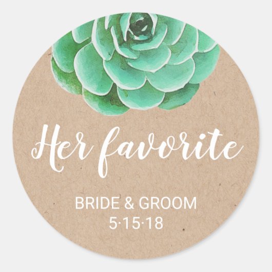 Aquarellbilder | Ihr Lieblingssiegel Runder Aufkleber (Vorderseite)