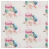 Aquarellbilder im weißen Hintergrund Stoff (Muster)