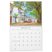 Aquarellbilder in Italien Kalender (Feb 2027)