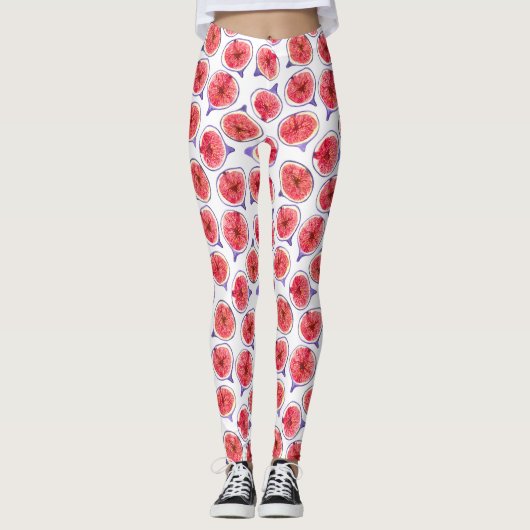 Aquarellbilder Leggings (Vorderseite)